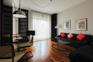 Premium One bedroom apartment - Living room